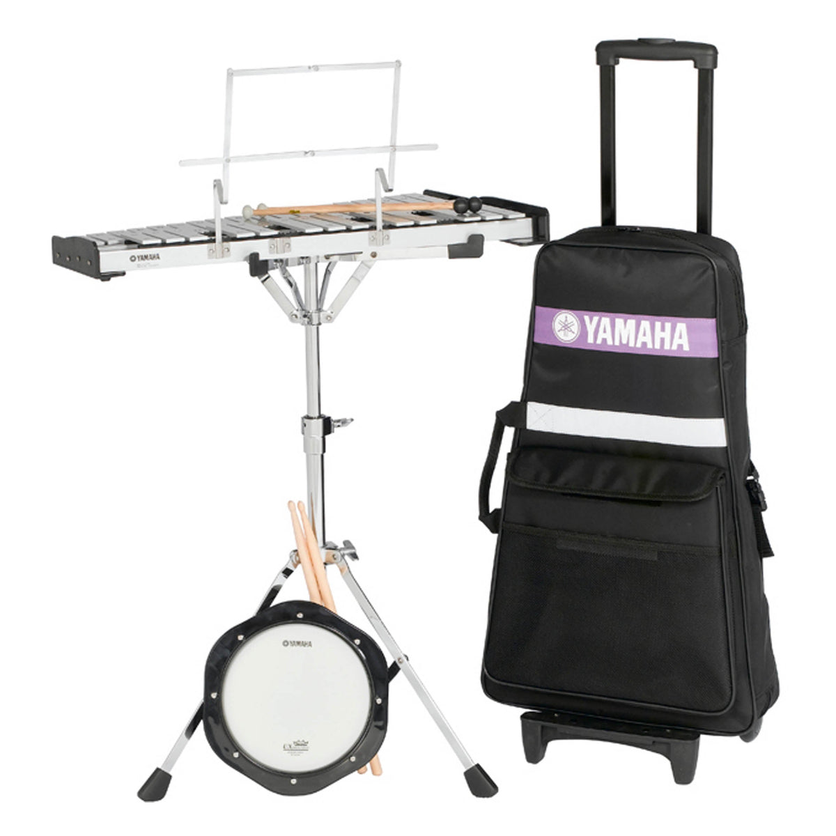 Yamaha SBK-350 Student Bell Kit with Rolling Cart