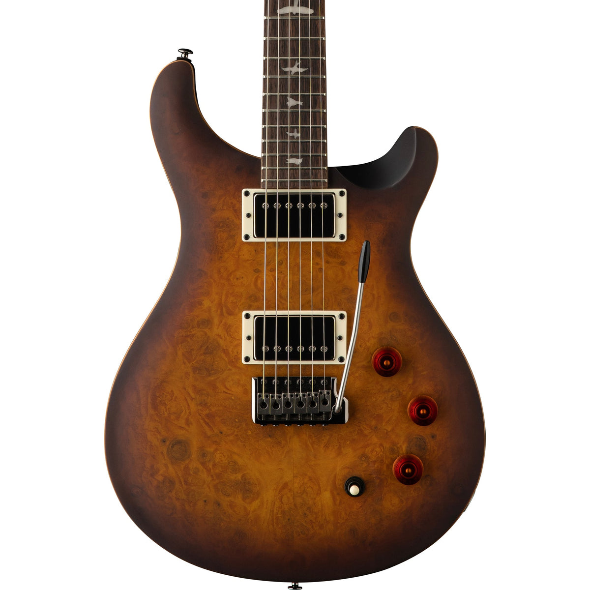 PRS Limited Edition SE DGT Laurel Burl Electric Guitar - McCarty Tobacco Burst