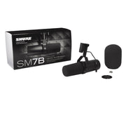 Shure SM7B Vocal Dynamic Microphone w/ Desk Boom Arm Stand