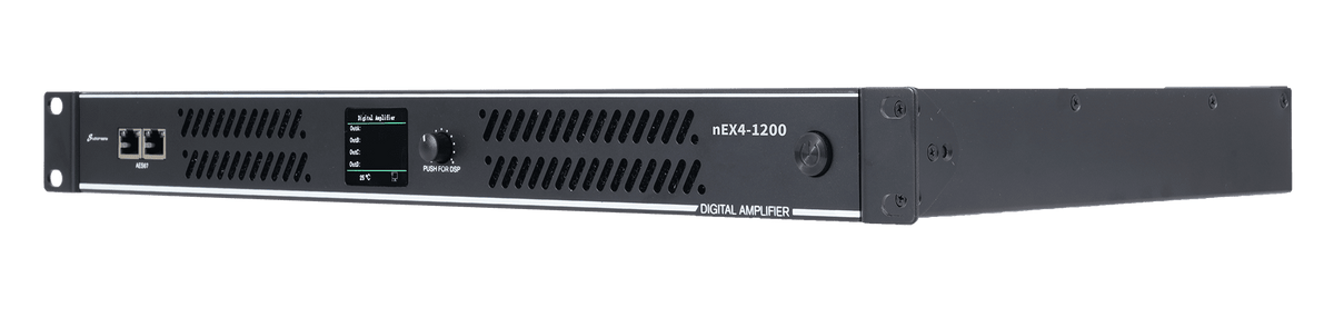 Studiomaster nEX4-1800 AES67 Networked 4-Channel Power Amplifier