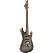 Ibanez TQM2 Tom Quayle Signature Electric Guitar - Charcol Black Burst Flat