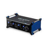 Zoom V3 Vocal Processor and Recording Bundle with Zoom UAC-232 USB-C Audio Interface and Hosa CPP-105 TS Cables
