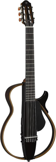 Yamaha SLG200N Nylon String Silent Guitar - Trans Black