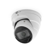 IC Realtime IPFX-E40V-IRB3 4MP IP Indoor/Outdoor Small Size Vandal Eyeball Dome w/Varifocal Lens - White