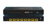 BZBGEAR BG-8K-DA18 1x8 HDMI 2.1 8K Splitter with Downscaling & Audio De-Embedding