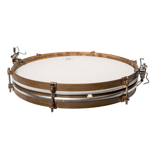 A&F Drum Company 1.5x14 Brass Pancake Snare Drum