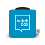 Catchbox Plus Cube with Microphone Foam Cap - Blue