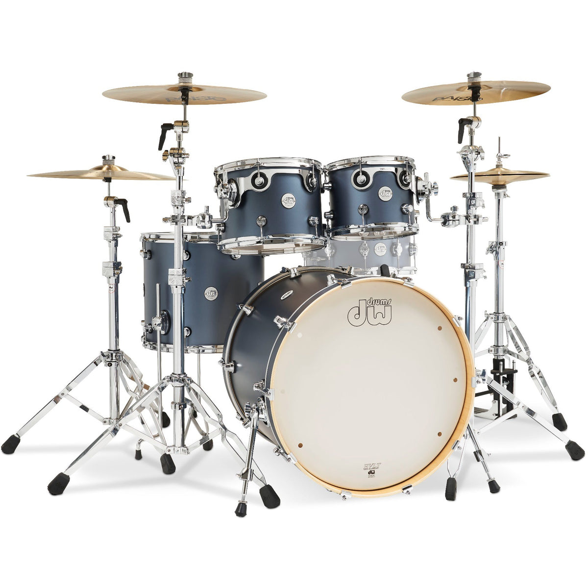 Drum Workshop Design Series 4-Piece Shell Kit - Blue Slate