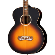 Epiphone El Capitan J-200 Acoustic Studio Bass in Aged Vintage Sunburst