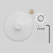 Shure MXA901W-R-PM-3/8-V White Ceiling Array Mic 3/8 in Rod Mount Kit