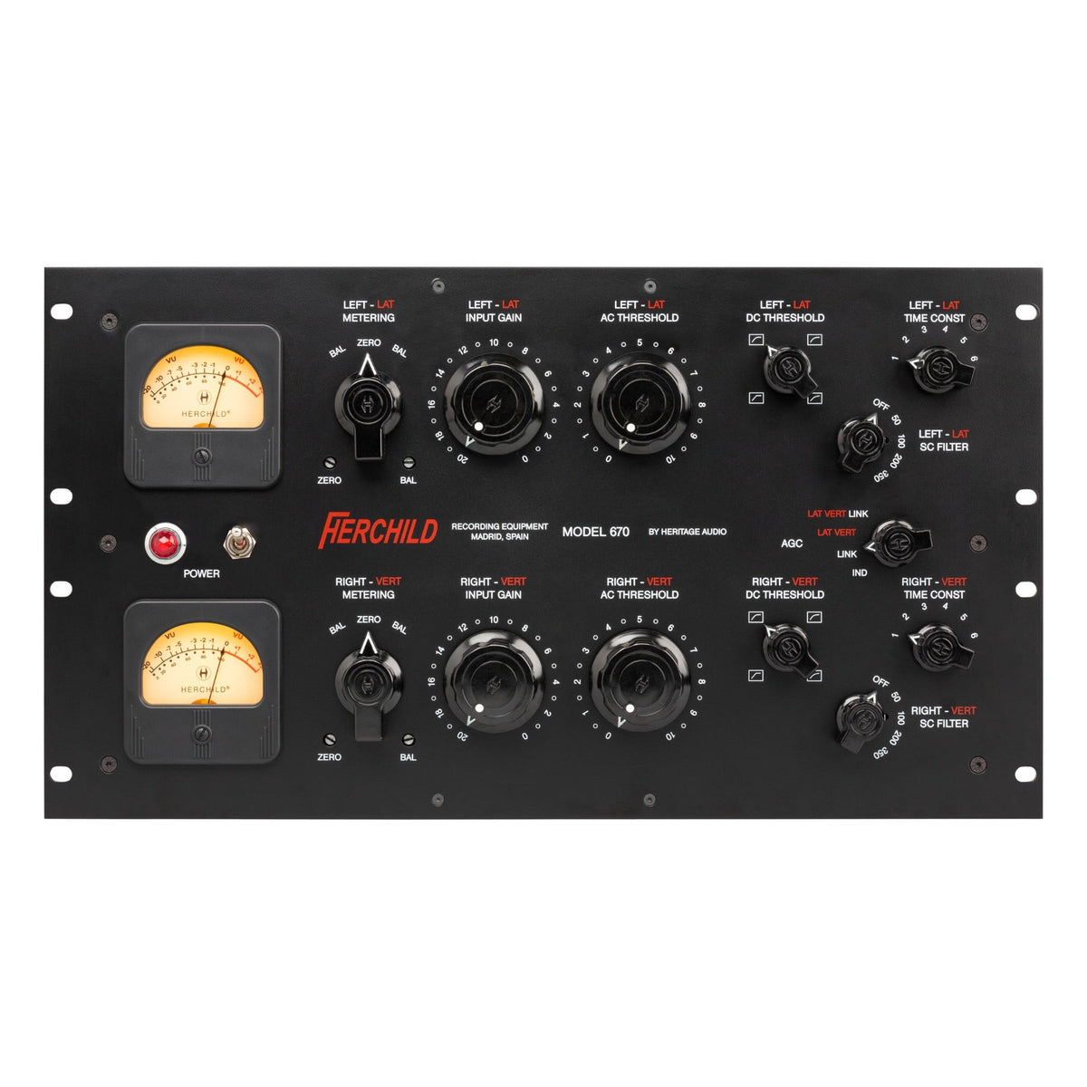 Heritage Audio HERCHILD - Model 670 Tube-Based Audio Compressor