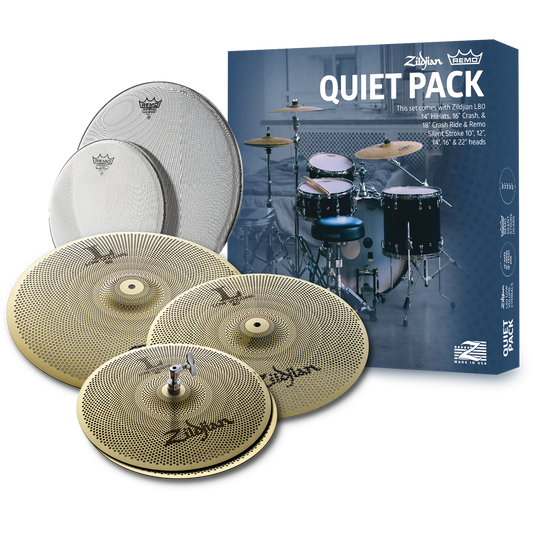 Zildjian L80 Series LV468RH Quiet Pack Cymbal Box Set