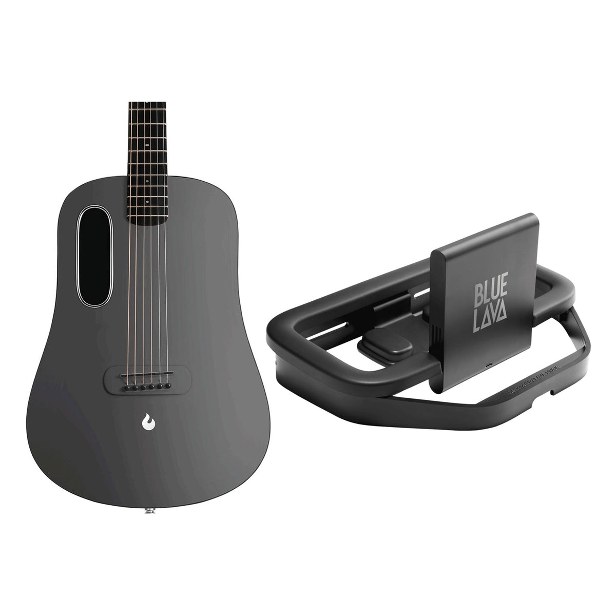 Lava Music Blue Lava Touch in Midnight Black w/ Ideal Bag