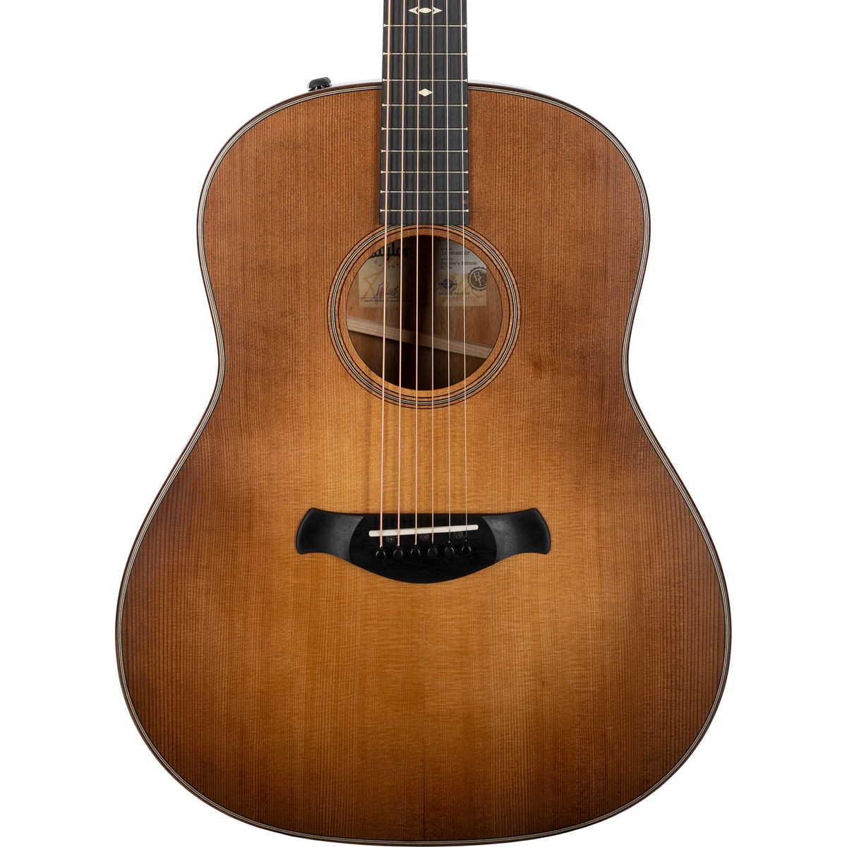 Taylor 517E Grand Pacific Acoustic Electric Guitar in Wild Honey Burst