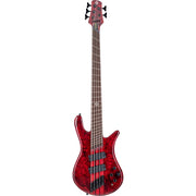Spector NS Dimension 5 Electric Bass in Inferno Red Gloss