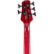 Spector NS Dimension 5 Electric Bass in Inferno Red Gloss