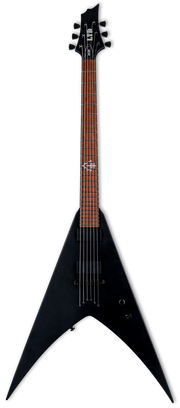 ESP LTD Nergal HEX-200 Signature Electric Guitar - Black Satin