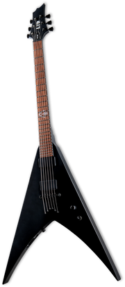 ESP LTD Nergal HEX-200 Signature Electric Guitar - Black Satin