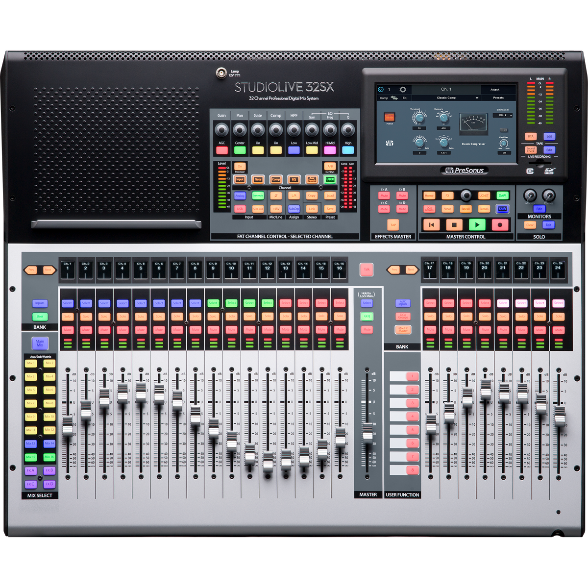 Presonus Studiolive 32SX 32-channel Digital Mixer Console & USB Audio Interface