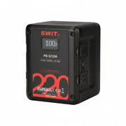 SWIT PB-S220A 220Wh Gold Mount Square Digital Battery