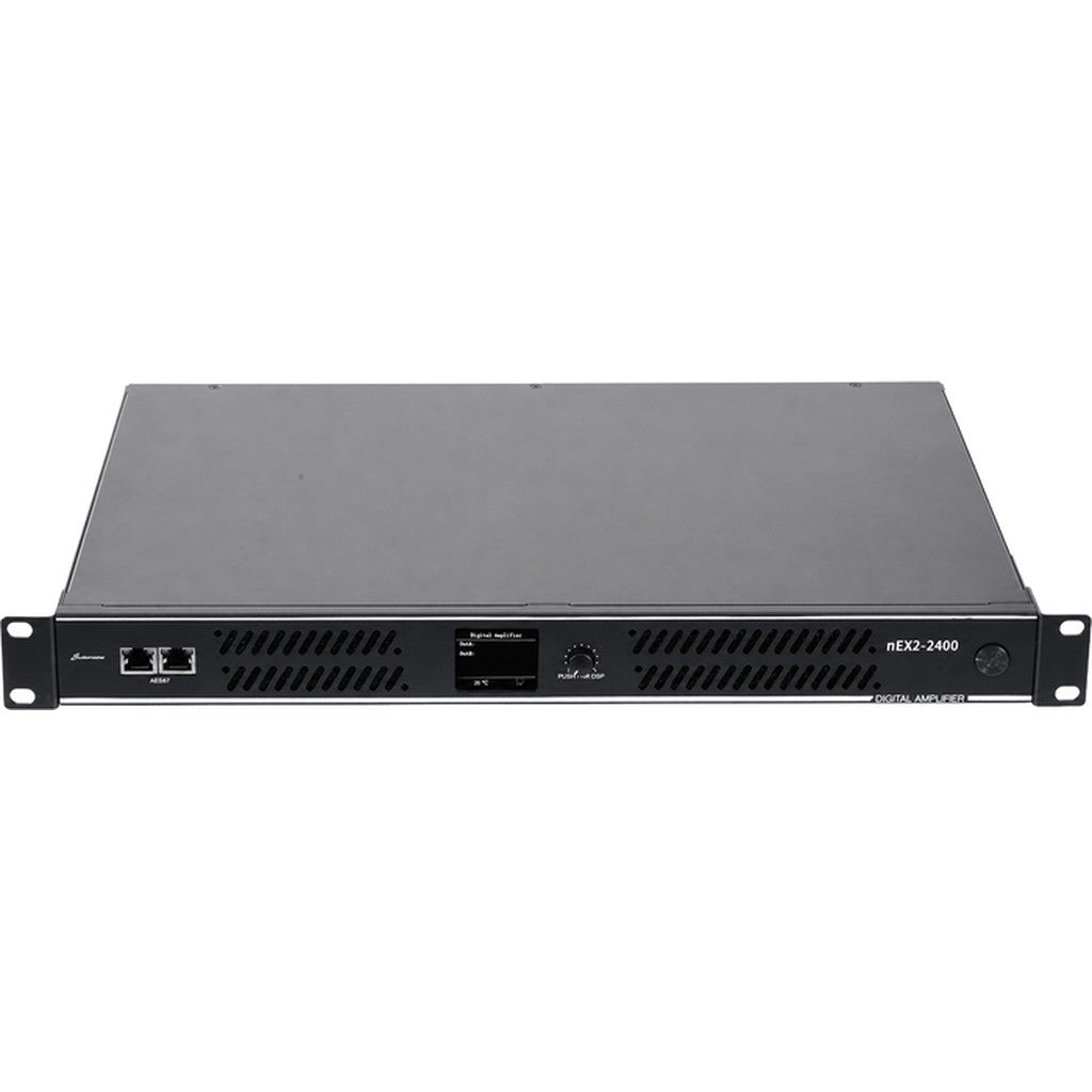 Studiomaster nEX2-2400 AES67 Networked 2-Channel Power Amplifier