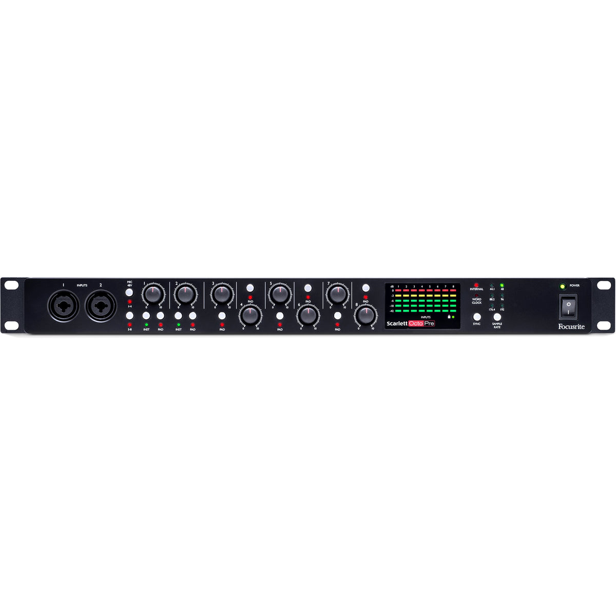 Focusrite Scarlett OctoPre 8-Channel Microphone Preamp