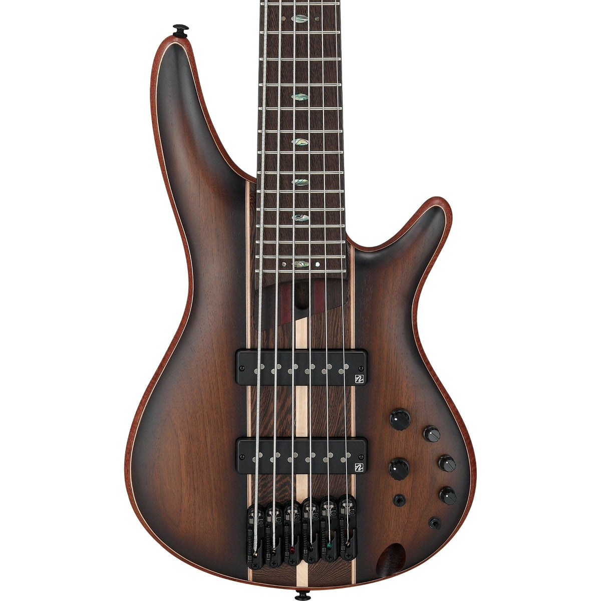 Ibanez SR1356BDUF SR Premium 6-String Electric Bass, Dual Mocha Burst Flat w/Bag