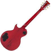 Vintage Reissue V100 Les Paul Style Electric Guitar - Trans Wine Red