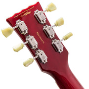 Vintage Reissue V100 Les Paul Style Electric Guitar - Trans Wine Red